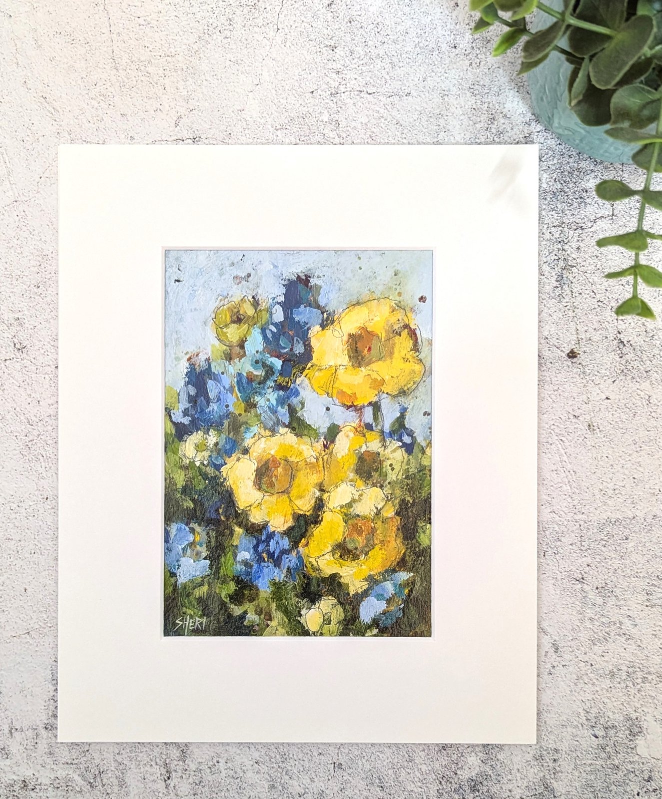 5x7 Floral Painting 18 | Sheri East